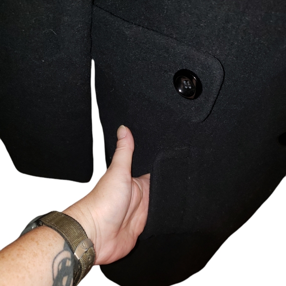 New Worthington Wool Mid-Length Coat - Picture 4 of 10